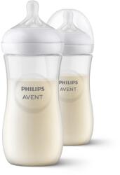 Philips Flacon Philips AVENT Natural Response 330 ml, 3m+ 2 buc (AGS989776)