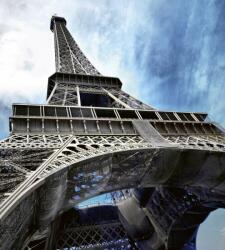 Eiffel-torony alulról, poszter tapéta 225*250 cm (MS-3-0026)
