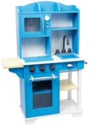Legler Small Foot Bucătărie albastră din lemn pentru copii (DDLE6561)