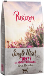 Purizon Purizon Single Meat Curcan cu flori de Erica - 6, 5 kg
