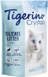 Tigerino Tigerino Crystals Classic Sensitive Nisip pentru pisici - fără parfum 3 x 5 l (cca. 6, 3 kg)