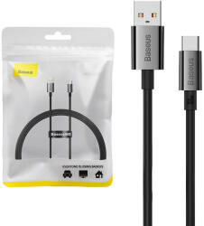 Baseus Cablu USB la USB-C Baseus Superior100W 1m (negru)