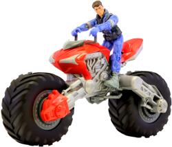 Lanard Toys Soldatul Corpului cu o motocicleta Crusher Moto 22 cm (WKW021260)