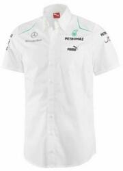  Mercedes GP férfi ing "AMG Team/fehér (3891)