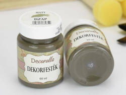 Decorolla matt dekorfesték 60ml iszap (F1030)