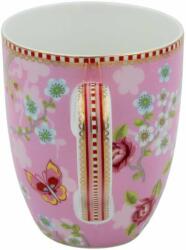Pip Studio Porcelán bögre Chinese Rose rózsaszín 350ml (GDPIP51002220)