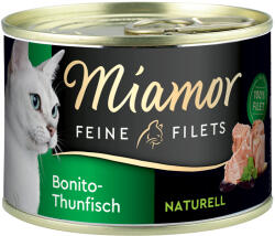 Miamor Miamor Naturelle finom filék 24 x 156 g - Bonito tonhal