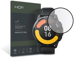 Hofi Hybrid Pro+ Glass Xiaomi Watch S1 Active üveg képernyővédő fólia fekete kerettel (FN0412) (FN0412)