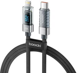 Toocki Charging Cable C-L, 1m, 20W (Grey) (33715) - pcone