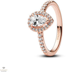 Pandora szikrázó csepp gyűrű 50-es méret - 182835C01-50