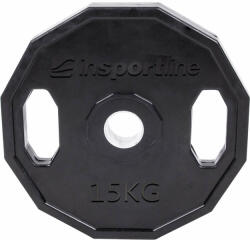 inSPORTline Olimpiai gumírozott súlyzótárcsa inSPORTline Ruberton 15 kg (15899) - pepita
