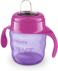 Philips Philips Avent, cana cu tetina de formare, violet, 6 luni+, 200 ml, SCF551/03