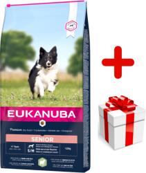 EUKANUBA Eukanuba Mature&Senior Kis és közepes fajták Bárány és rizs 12kg + MEGLEPETÉS A KUTYÁDNAK