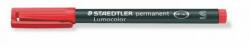 STAEDTLER Alkoholos marker, OHP, 0, 4 mm, STAEDTLER "Lumocolor(R) 313 S", piros
