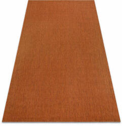 My carpet company kft Fonott sizal flat szőnyeg 48663/120 terrakotta SIMA 140x200 cm (B384)