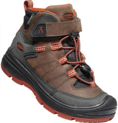 KEEN Redwood MID WP Y gyerek cipő Cipőméret (EU): 36 / barna