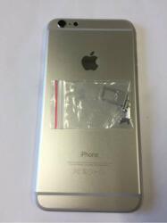 iPhone 6 6G Plus (5, 5") fehér (silver) készülék hátlap/ház/keret (2001132)