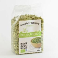 GreenMark Organic bio zöldborsó felezett 500 g