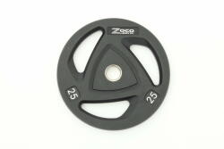 Zoco Body Fit Súlyzótárcsák ZOCO BODY FIT GLP008, Teljes súly 50 kg, Fekete (ZCB-SETGLP008-25KG)
