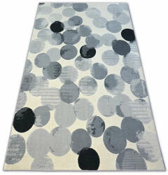 Körök Mintás Szőnyeg - Modern Design - 160x230 cm (B717)
