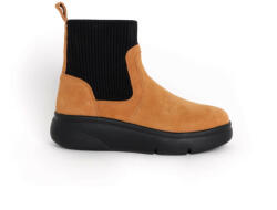  0Ft kiszállítás! SCHOLL ASPEN ELASTIC női csizma konyak Memory Cushion talppal 35, 38-40