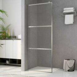 vidaXL zuhanyfal átlátszó ESG üveggel 90 x 195 cm (146636) - pepita