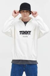 Tommy Hilfiger bluza barbati, culoarea bej, cu imprimeu 9BYX-BLM0YD_01X