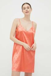 DKNY camasa de noapte femei, culoarea portocaliu PPYX-BID0D7_32X
