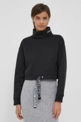 Calvin Klein bluza femei, culoarea negru, cu imprimeu 9BYX-BLD10D_99X