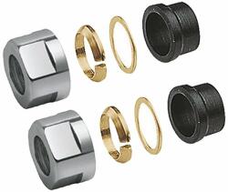 Sapho Sapho, Szorítószerelvény 1/2" rézhez 15mm, króm, CP6115 (CP6115)