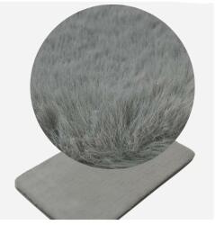 BISK Erga Mola, extra puha mikroszálas fürdőszobai szőnyeg 80x50 cm, szürke, ERG-08375 (ERG-08375)