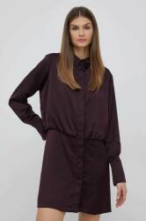 DKNY rochie culoarea violet, mini, drept 9BYY-SUD0AL_49X