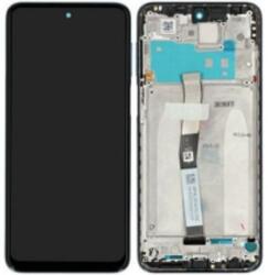 560002J6B200 Gyári Xiaomi Redmi Note 9 Pro / 9 Pro Max / 9s fehér gyári LCD kijelző érintővel, kerettel előlap (560002J6B200)
