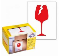Avery-Zweckform Etichete Avery cu simbolul de avertizare „Fragile 74x100mm pe rolă