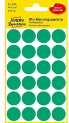 Avery Zweckform Etichete rotunde de 18 mm verde Avery
