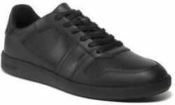 Calvin Klein Sneakers Calvin Klein Low Top Lace Up Lth HM0HM00471 Triple Black 00U Bărbați