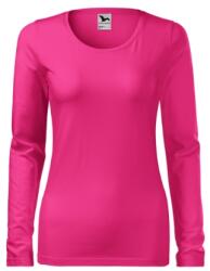 MALFINI Slim tricou cu mânecă lungă pentru femei, violet