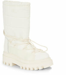 Calvin Klein Jeans Cizme de zăpadă Calvin Klein Jeans Flatform Snow Boot Nylon Wn YW0YW01146 Alb