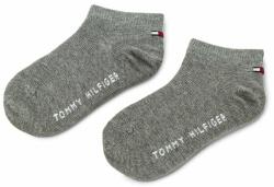 Tommy Hilfiger Set de 2 perechi de șosete medii pentru copii Tommy Hilfiger 301390 Gri