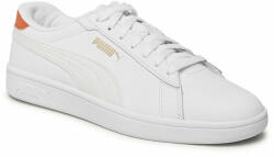 PUMA Sneakers Puma Smash 3.0 L 390987 06 Puma White/Vapor Gray/Pepper 06 Bărbați