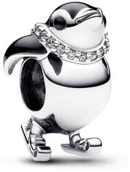 Pandora Moments Síelő pingvin ezüst charm - 792988C01 (792988C01)