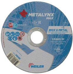 Metalynx MAX INOX vágókorong 125x0, 75x22, 2 UC20A60S-BF (010103-0006) - szerszamplusz
