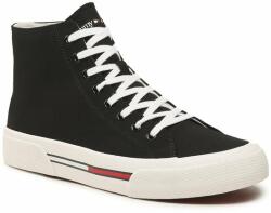 Tommy Jeans Sneakers Tommy Jeans Mid Canvas Color EM0EM01157 Negru Bărbați