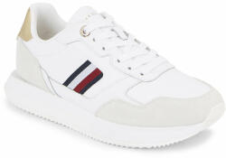 Tommy Hilfiger Sneakers Tommy Hilfiger Global Stripes Lifestyle Runner FW0FW07584 White YBS