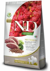 FARMINA NésD dog KÍNOA (GF) felnőtt közepes és maxi, ivartalanított kacsa 2 x 12 kg
