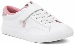 Ralph Lauren Sneakers Polo Ralph Lauren Theron V Ps RF104102 White Smooth PU/Lt Pink/Glitter w/ Lt Pink PP