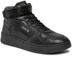 Karl Lagerfeld Sneakers KARL LAGERFELD KL53046 Black Lthr / Mono Bărbați