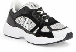 Calvin Klein Sneakers Calvin Klein Retro Tennis YM0YM00696 Black / White 0GJ Bărbați