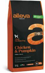 Alleva NATURAL dog chicken & pumpkin adult medium 2 x 12 kg