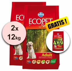 FARMINA MO P ECOPET N dog ADULT MAXI 2 x 12 kg + 4 kg GRÁTISZ